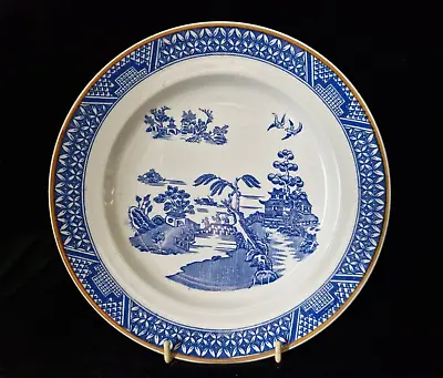 Buy Antique Booths Silicon China Collector Plate  Willow  22 Cm • 6£