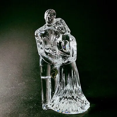 Buy WATERFORD BRIDE AND GROOM Lead Crystal Figurine • 168.89£