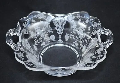 Buy Cambridge Rose Point Clear 2- Handled Bowl Dish • 15.37£