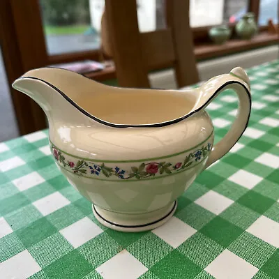 Buy Burleigh Ware Pretty Floral Milk Made In England Vintage - Large Beehive • 7.99£