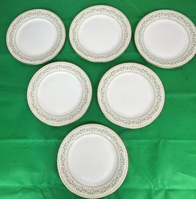 Buy Royal Doulton Paisley H5039 Tea / Side Plates X6. 8 Inches Wide Set • 17.99£