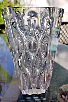 Buy Lundquist Orrefors Crystal Vase 6¼  Vase Signed • 33.73£