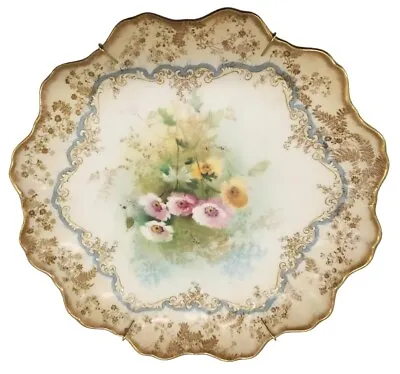 Buy Doulton Burslem, 1891-1902, ENGLAND, Hand Painted, VERY GOOD **CABINET PLATE** • 109.06£