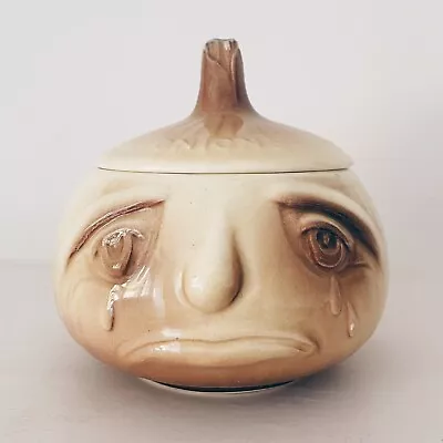 Buy SylvaC Onion Crying Small Face Pot 5126 10.5cm, VGC, Rare Size, Vintage Facepot • 16.95£