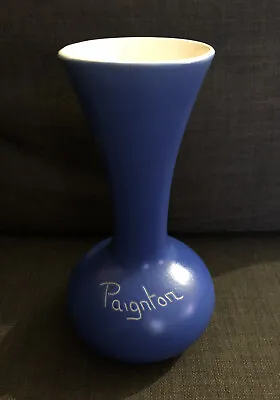Buy Blue Paignton Vase Devon Blue Pottery  • 6£