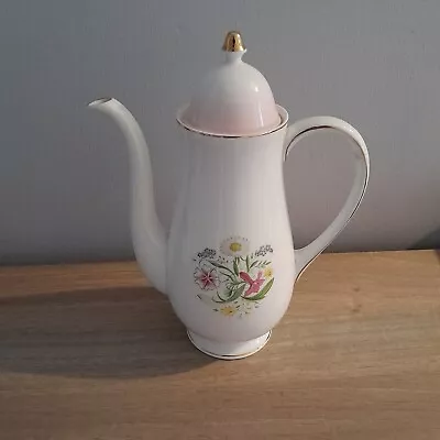 Buy Susie Cooper ' Romance 'Pink Coffee Pot • 25£