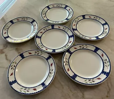 Buy 6 Pc Adams Lancaster 6 1/8  Bread Plates - England - TWO LOTS OF 6 AVAILABLE! • 26.86£