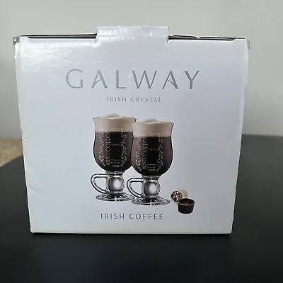 Buy Galway Irish Crystal Coffee Glasses • 23.99£