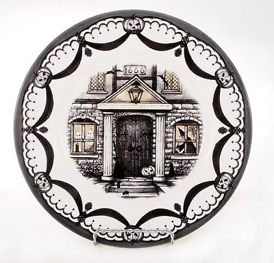 Buy Royal Stafford Halloween Wicked Witch Haunted House One 11” Dinner Plate NEW • 18.97£