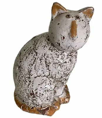Buy Vintage MCM Cat Figurine Art Pottery Statue Italian Bitossi Raymor Netter Style • 141.75£