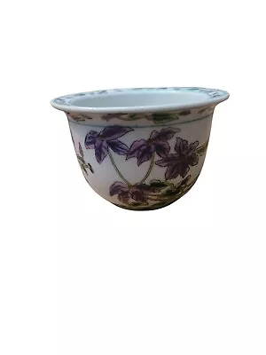 Buy Vintage KEWDOS Pottery Planter Plant Bowl Pot Handpainted Floral Design #2 • 34.95£