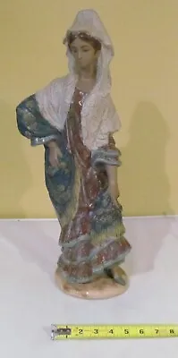 Buy Large Amazing Lladro #12083   Carmen   Spanish Lady Traditional Valencian Dress • 340.17£