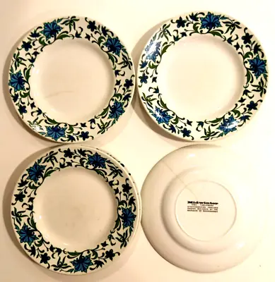Buy Staffordshire Set Of Four Side Plates Mid-century MIDWINTER/SPANISH GARDEN Range • 12.99£