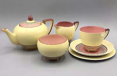Buy Carlton Ware Art Deco Tea Set For One • 100£