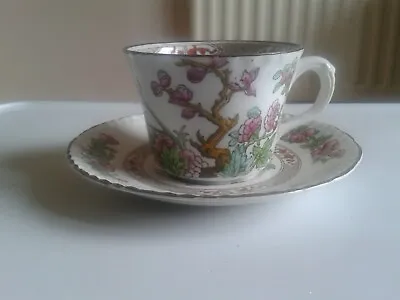 Buy Vintage Collectible Booths Silicon China Cup & Saucer. Indian Tree Pattern (B5) • 9.99£