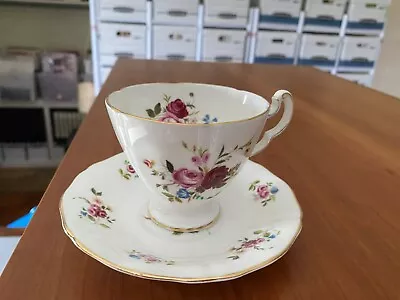 Buy Vintage Adderley Fine Bone China Flora Teacup And Saucer Set Model H-1024 • 14.54£