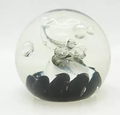 Buy Caithness Paperweight - Tango - 1987 Black & White Design By Colin Terris #D2 • 14.99£