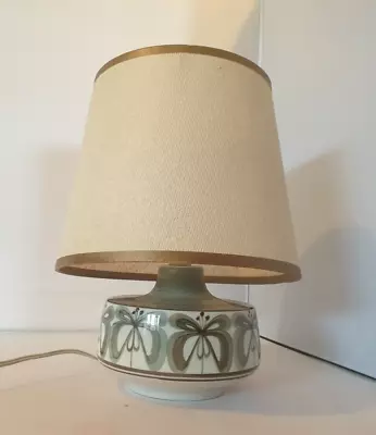 Buy Vintage Mid Century Jersey Studio Pottery Small Table Lamp • 25£