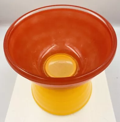 Buy Vtg Phoenix Glass Bowls X2 Set* Rare Retro Coral Red Yellow Rainbow JAJ-Pyrex -. • 63£
