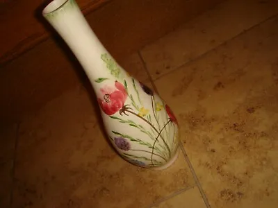 Buy Vintage Edward Radford Floral Vase Tall ? Art Deco Vgc • 20£