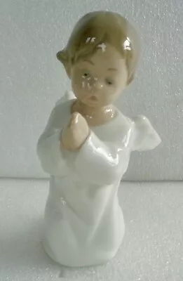 Buy LLADRO 'Angel Praying' Figurine 4538 - Kneeling Cherub Figurine - Height 5  • 19.50£