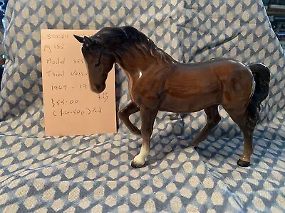 Buy Beswick Horse Stocky Jogging Mare 855 1090 Third Version Mint • 65£