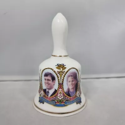 Buy 1986 Aston - Prince Andrew & Sarah Ferguson Fine Bone China Bell - Commemorative • 7.99£