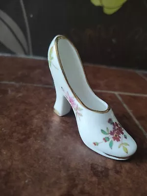 Buy Hammersley Miniature Shoe Bone China Floral Design • 3.80£