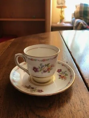 Buy Colclough China, Made In Longton England, Bone China, Cup 2 1/2 In Tall, Saucer  • 9.50£