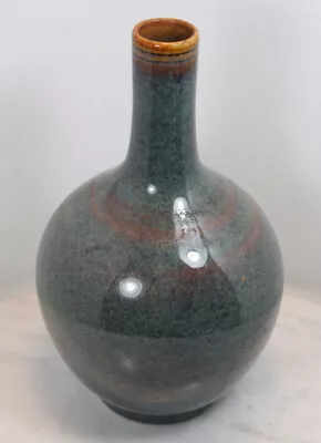 Buy Vintage Signed JG Mid Century Modern Art Pottery Vase • 142.25£
