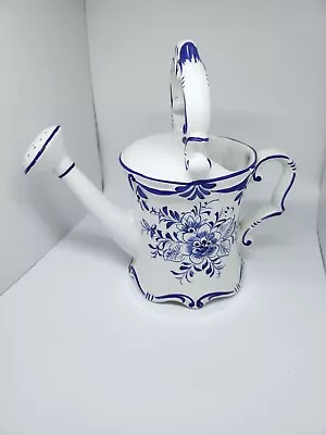 Buy Alcabaca Ceramic Watering Can Planter/ Ornament- Made In Portugal Beautiful  • 15£