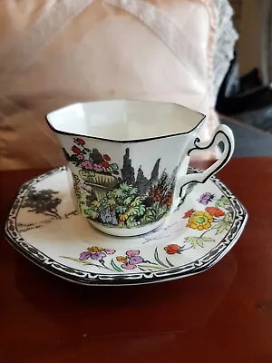 Buy Radfords Fenton Bone China Made In England Cup + Saucer Vintage No Chips Or Wear • 14£