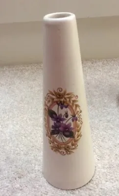 Buy Vintage Purbeck Poole Pottery Vase - Violets • 5£
