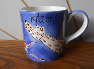 Buy FLUFFY FURRY FUN LOVING KITTENS Children's Ceramic China Mug WHITTARD Beth, Cats • 7.99£