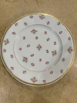 Buy Antique Elite Limoges French China Plate 7” Roses Gold Trim Rare Pattern • 28.43£