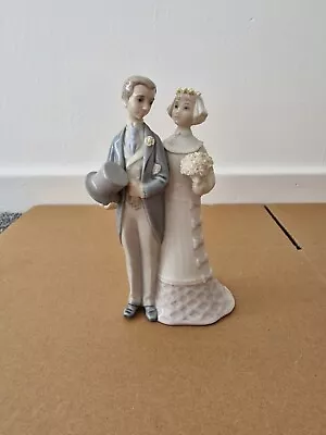 Buy Lladro 4808  Bride & Groom  Figure. • 25£