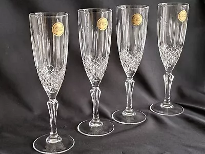 Buy Quality French Crystal Champagne Flutes Glasses • 14.99£