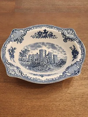 Buy Johnson Brothers Made In England Blue And White Serving Bowl Fine China • 14.19£