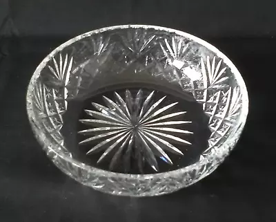 Buy Clear Cut Glass Bowl (Approx 7 Inches Diameter & 2 Inches High) • 20£