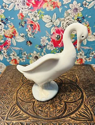 Buy NAO Lladro Figurine Duck Goose Bent Neck VGC 1970s Handmade In Spain • 9.99£