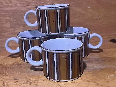 Buy Vintage Set Of Four MCM Midwinter Stonehenge Cups • 23.72£