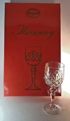 Buy Bohemia Crystal By Henry Marchant - Harmony - 5 Small Wine Glasses - 15.5 Cm • 25£