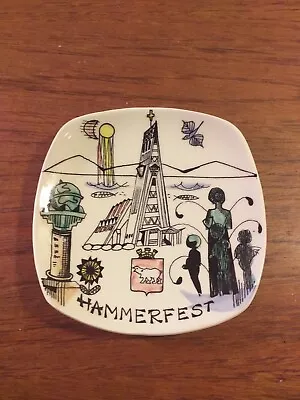 Buy Stavangerflint Hand Painted Trinket Dish 'HAMMERFEST' • 12.50£