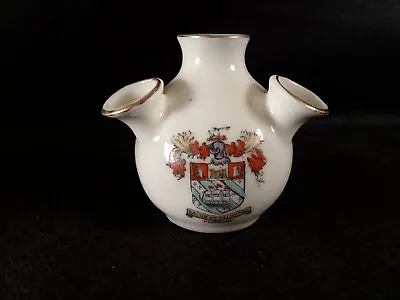 Buy Crested China - TORQUAY Crest - 4 Spout Vase - Coronet Ware. • 5£