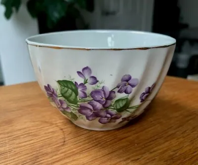 Buy Swinnertons Royal Wessex Violets Vintage Bowl • 7.75£