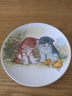 Buy Beautiful Poole Pottery Kittens & Baby Chicks Decorative Plate : Diameter 15 Cm • 3.99£