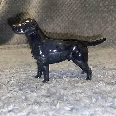 Buy Vintage Beswick Dog. Black Lab Labrador.  Gloss Black. Stunning Example. • 20£