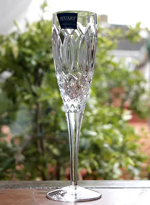 Buy Stuart Crystal Windsor Champagne Fluted Glass Vintage Mint Signed • 29£