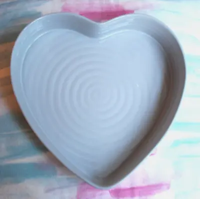 Buy SOPHIE CONRAN Portmeirion HEART 27cm LARGE Baking Dish GREY NEVER USED NEW! • 39.99£