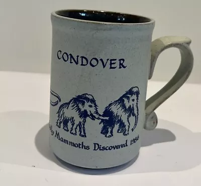Buy Condover Woolly Mammoths Discovered 1986 Vintage Mug Laugharne Pottery Handmade • 12£
